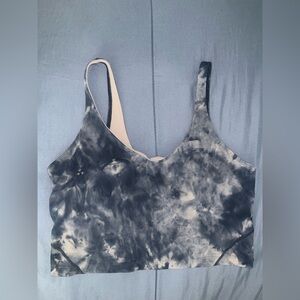 🍋 LIKE NEW Lululemon Align Tank Top - Diamond Dye Lunar Rock True Navy - Sz 12